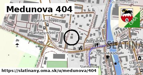 Medunova 404, Slatiňany