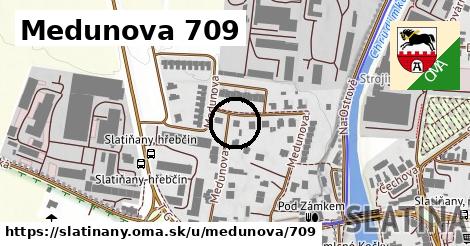 Medunova 709, Slatiňany