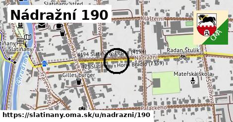 Nádražní 190, Slatiňany