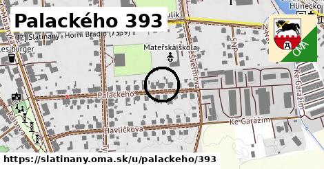 Palackého 393, Slatiňany