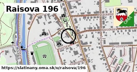 Raisova 196, Slatiňany