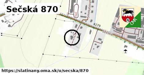 Sečská 870, Slatiňany