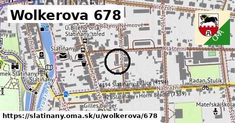 Wolkerova 678, Slatiňany