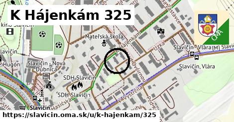 K Hájenkám 325, Slavičín