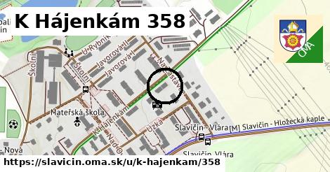 K Hájenkám 358, Slavičín