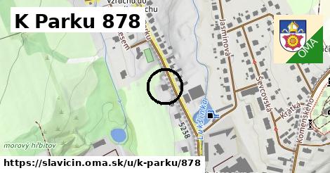 K Parku 878, Slavičín