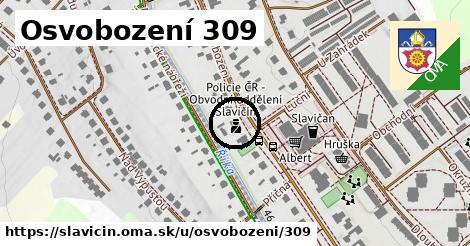 Osvobození 309, Slavičín