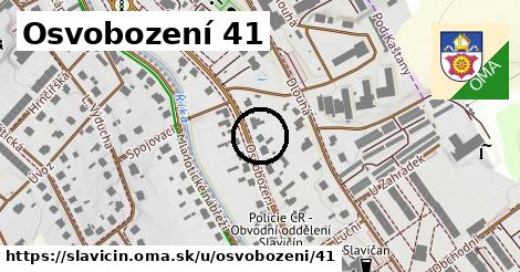 Osvobození 41, Slavičín