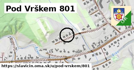 Pod Vrškem 801, Slavičín