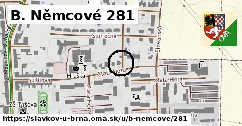 B. Němcové 281, Slavkov u Brna