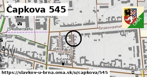 Čapkova 545, Slavkov u Brna