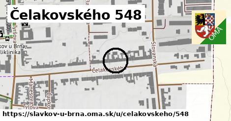Čelakovského 548, Slavkov u Brna