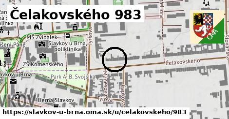 Čelakovského 983, Slavkov u Brna