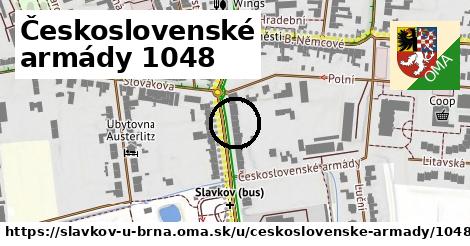 Československé armády 1048, Slavkov u Brna