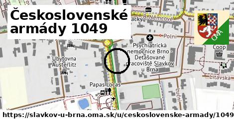 Československé armády 1049, Slavkov u Brna