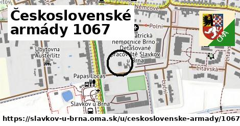 Československé armády 1067, Slavkov u Brna