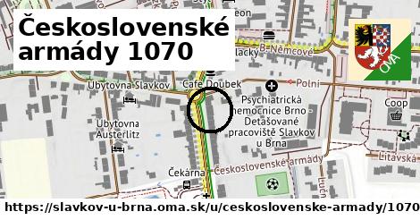 Československé armády 1070, Slavkov u Brna