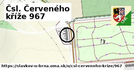 Čsl. Červeného kříže 967, Slavkov u Brna