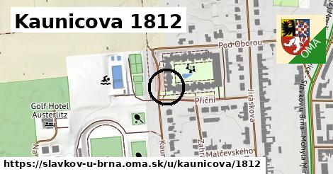 Kaunicova 1812, Slavkov u Brna