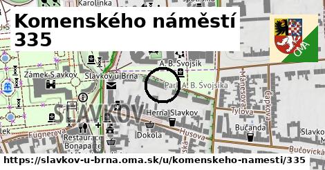 Komenského náměstí 335, Slavkov u Brna