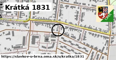Krátká 1831, Slavkov u Brna