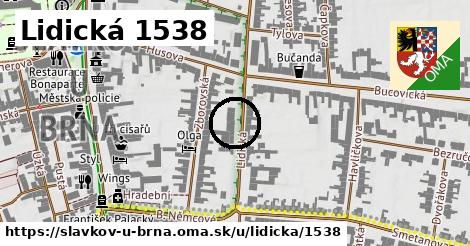 Lidická 1538, Slavkov u Brna