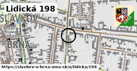 Lidická 198, Slavkov u Brna