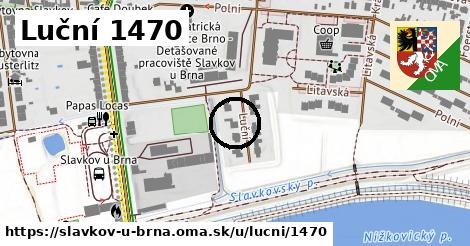 Luční 1470, Slavkov u Brna