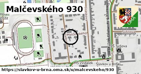 Malčevského 930, Slavkov u Brna