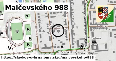 Malčevského 988, Slavkov u Brna