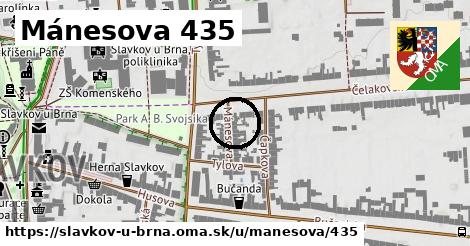 Mánesova 435, Slavkov u Brna