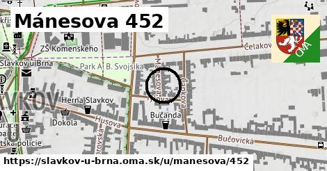 Mánesova 452, Slavkov u Brna