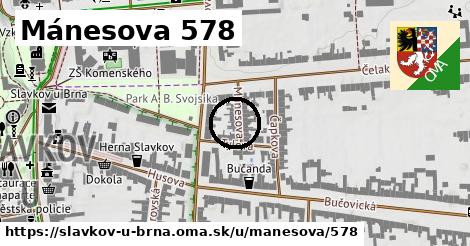 Mánesova 578, Slavkov u Brna