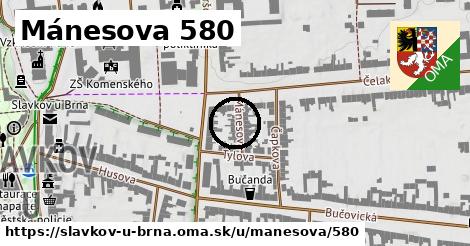 Mánesova 580, Slavkov u Brna