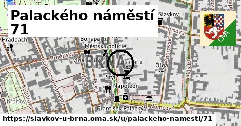 Palackého náměstí 71, Slavkov u Brna