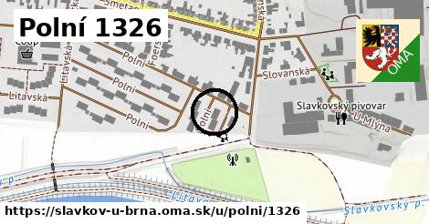 Polní 1326, Slavkov u Brna