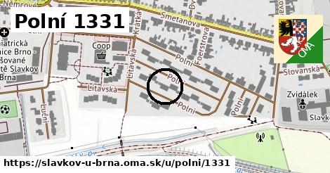 Polní 1331, Slavkov u Brna