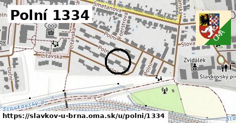 Polní 1334, Slavkov u Brna