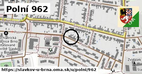 Polní 962, Slavkov u Brna