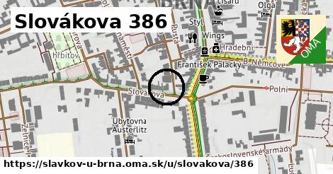 Slovákova 386, Slavkov u Brna