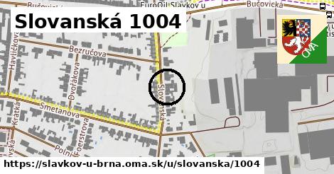 Slovanská 1004, Slavkov u Brna