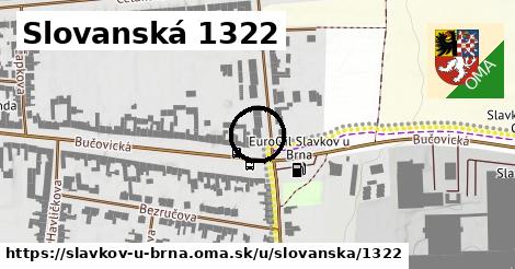 Slovanská 1322, Slavkov u Brna