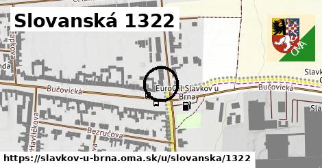 Slovanská 1322, Slavkov u Brna