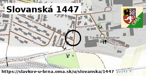 Slovanská 1447, Slavkov u Brna