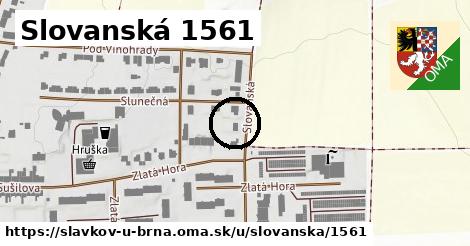 Slovanská 1561, Slavkov u Brna