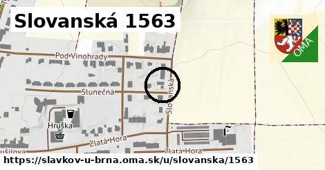 Slovanská 1563, Slavkov u Brna