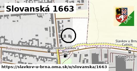 Slovanská 1663, Slavkov u Brna