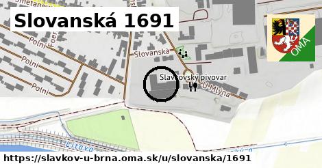 Slovanská 1691, Slavkov u Brna
