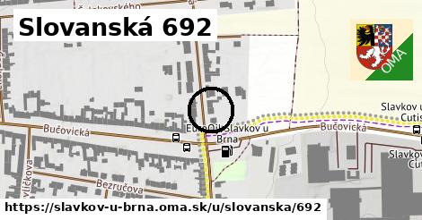 Slovanská 692, Slavkov u Brna