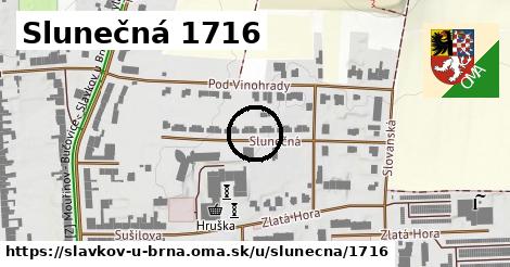 Slunečná 1716, Slavkov u Brna